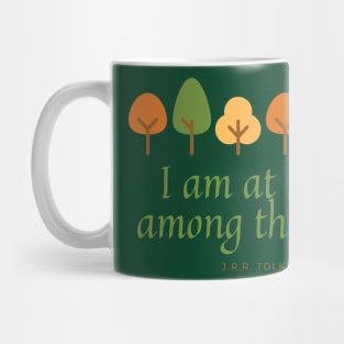 I am at Home Among the Trees // Tree Line Mug